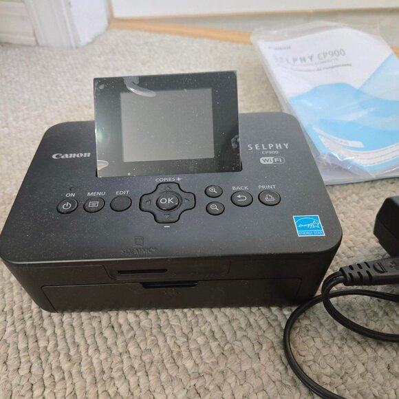 Like New CANON Selphy CP900 Wireless Photo Printer with Paper and Ink - Picture 7 of 15